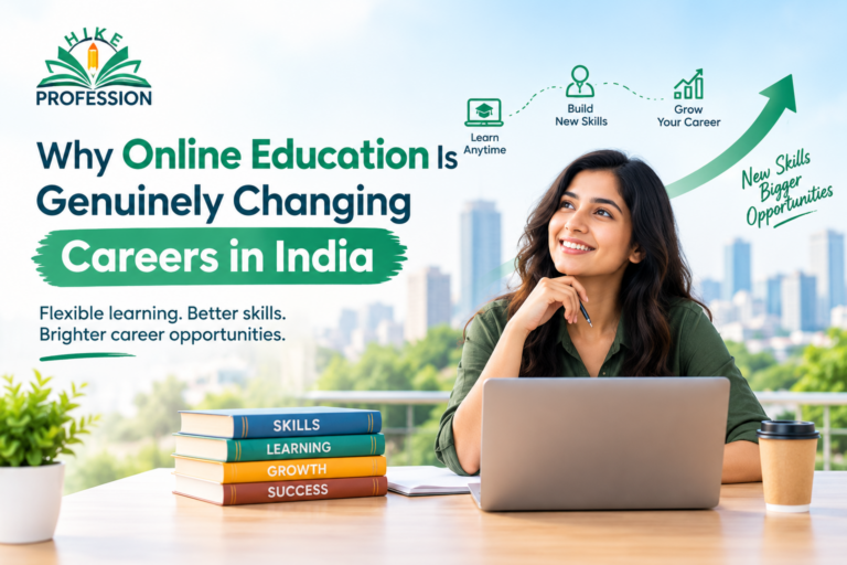 Why Online Education Is Genuinely Changing Careers in India