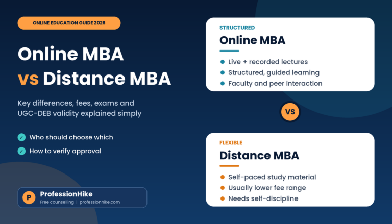 Online MBA vs Distance MBA: What’s Actually Different and Which One Should You Pick?